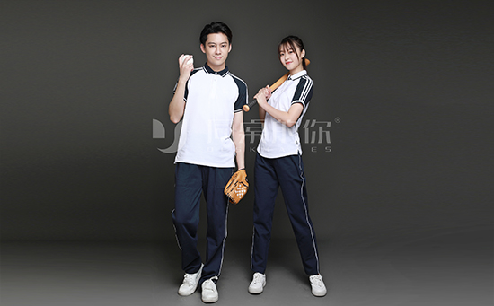 中學(xué)生夏季運動校服